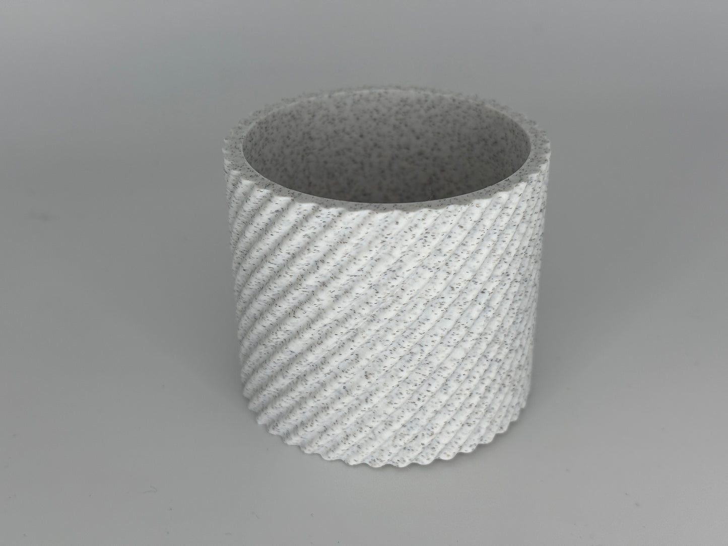 Blumentopf Spirale fein